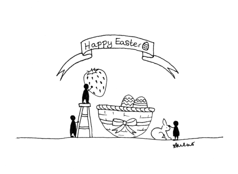 「苺のイースター」